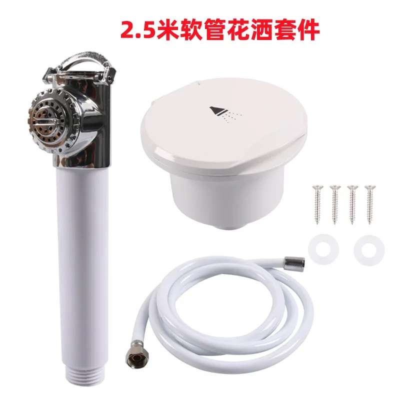 Stainless Steel Shower Head RV Supplies Yacht Mini Shower Head Deck Shower Head