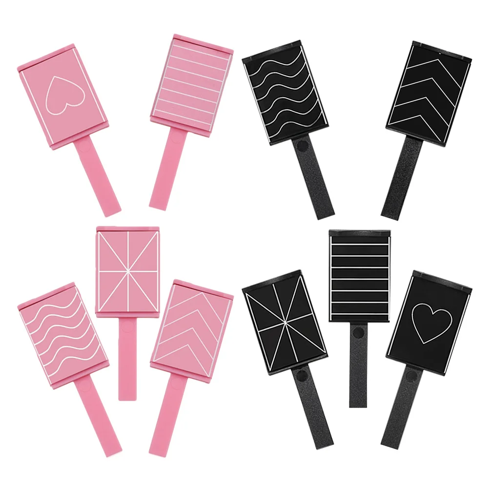 10 قطعة مغناطيس الأظافر لجل البولندية القط العين تأثير أداة مغناطيسية لمسمار الفن تصميم مانيكير لتقوم بها بنفسك عدة عيون القط المغناطيس