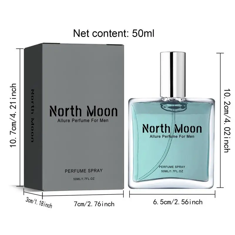 50ml men's perfume Body Fragrance Perfume Portable Perfume Oil Long-Lasting Charm Persistent Light Scent Perfume For Men  Beauty