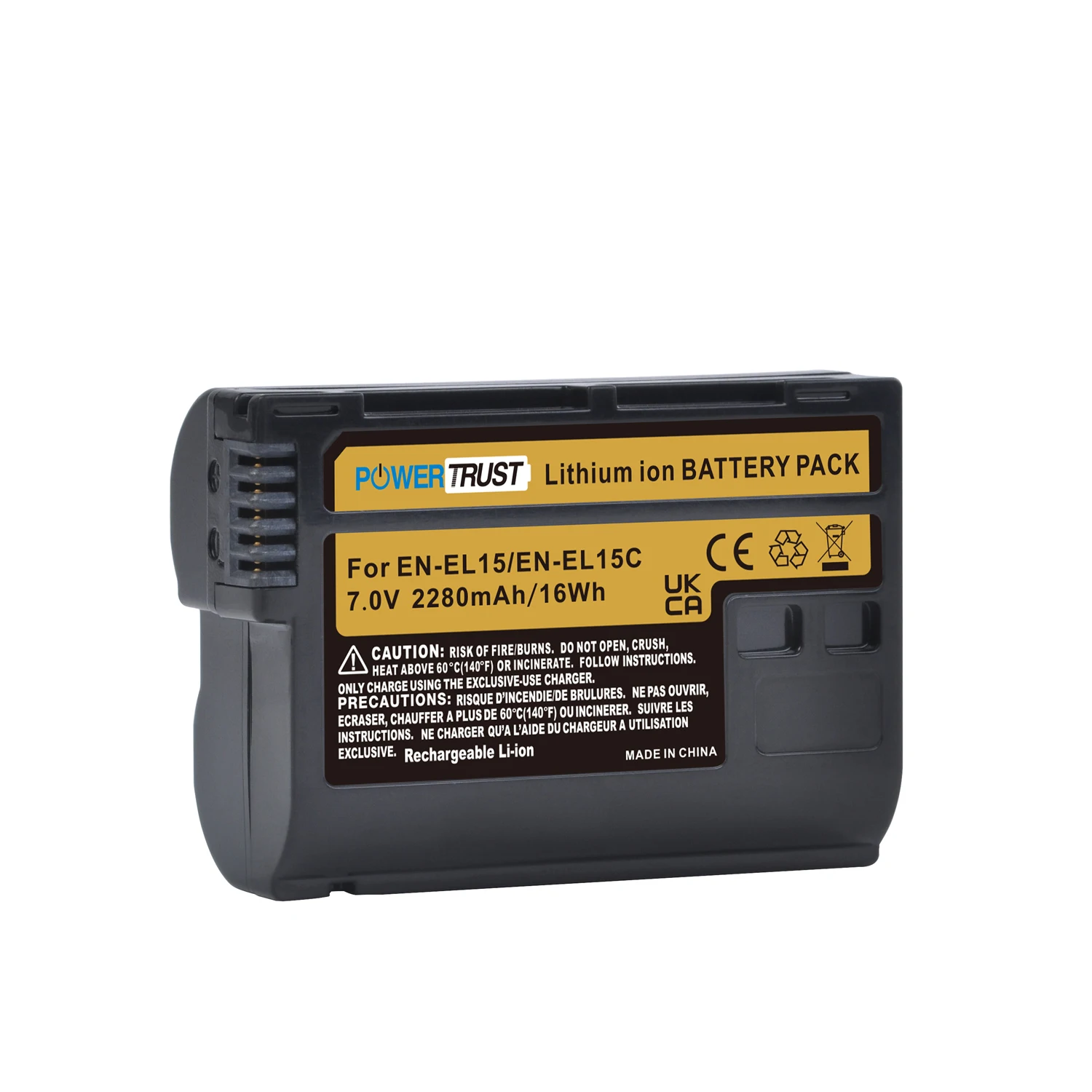 니콘 D7000 D7200 D7100 Z5 Z6 Z7 Z8 D500 D800 D750 D7500 D810 D850 용 EN-EL15C EN-EL15 배터리 및 충전기