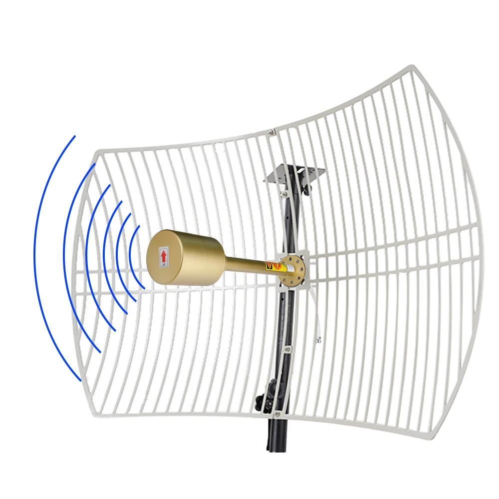 Imagem -02 - Mimo de Longo Alcance para Roteador Parabólico Alimentação de Antena Premium Banda Dupla 17002700mhz 33003800mhz 30dbi Feedhorn 5g 4g