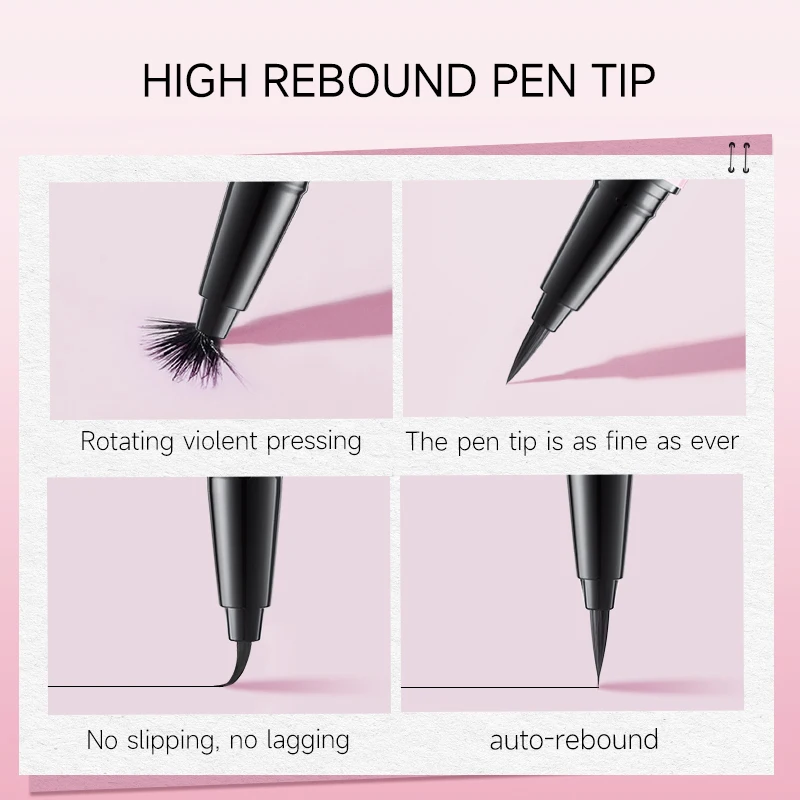 Life Girls Ultra-fine Smooth Eyeliner Pen Wodoodporny, szybkoschnący, łatwy w aplikacji makijaż oczu dla idealnego wygląd