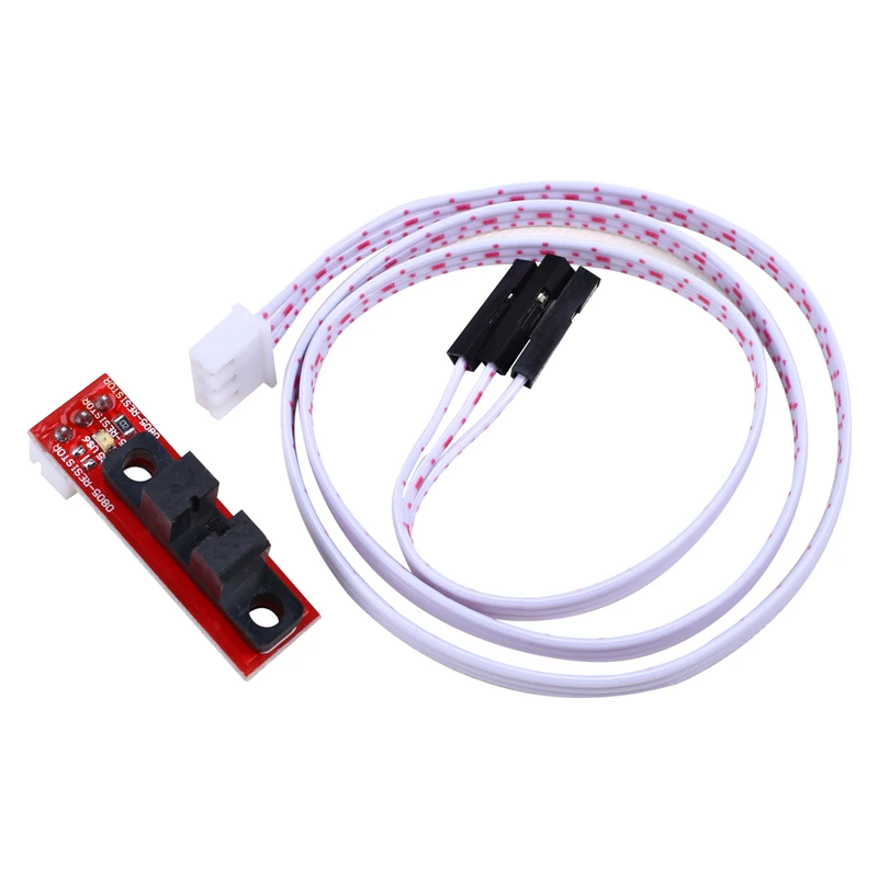 Interruptor óptico de límite de Control de luz Endstop, 6 piezas, rampas, placa 1,4, piezas de impresora 3D con Cable de 3 pines