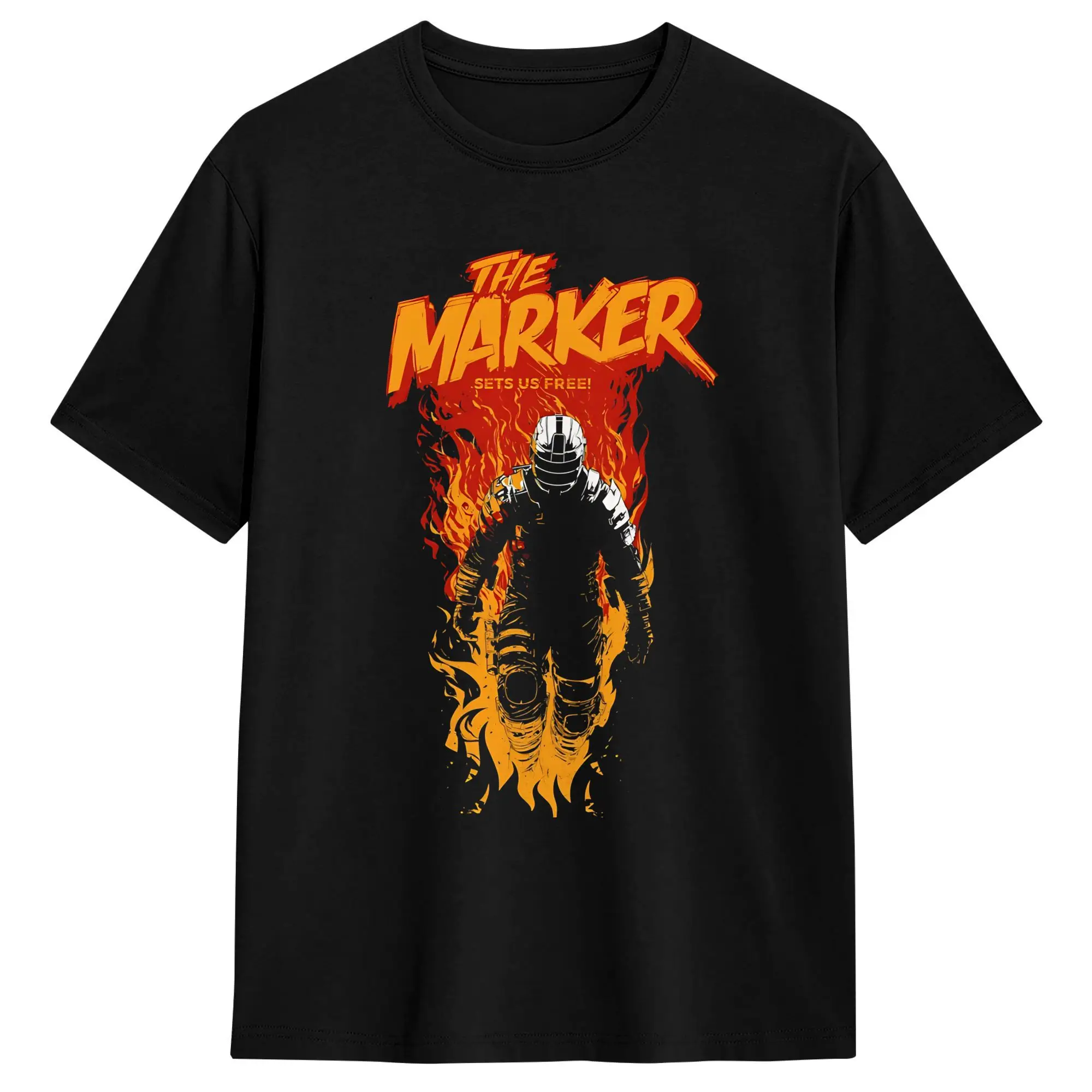 Dead Space The Marker Sets Us Free T Shirt  Cotton Clothing Short Sleeve Round Collar Tee Shirt Classic T-Shirt