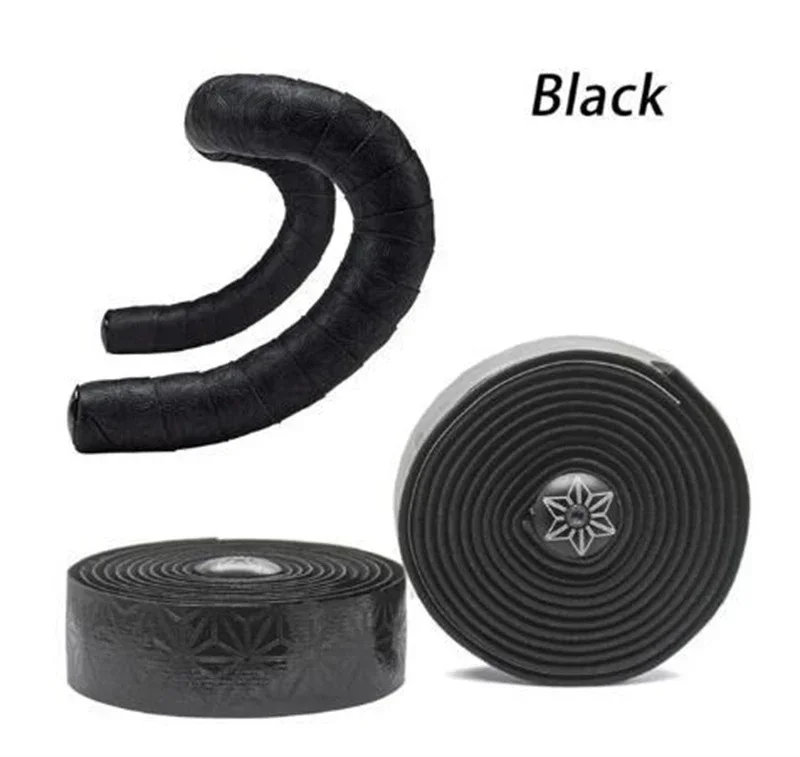 

Bike Accessories Cinto de alça para bicicletas Road Bicycle Anti Skid Bar Tape EIEIO PU Shock Absorbing Handlebar Tapes