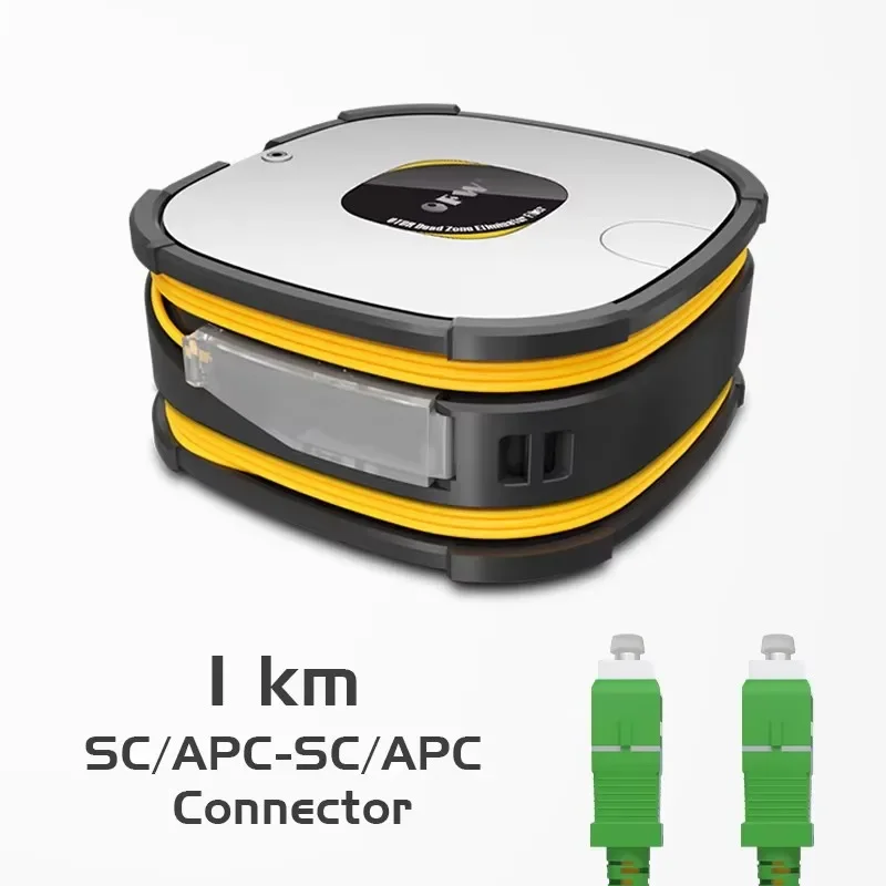 OFW OTDR Lanceringskabel Vezel 1 KM/2 KM Single Mode SC/FC/LC OTDR Test Verlengsnoer Tijdreflectometer Dode Zone Eliminator