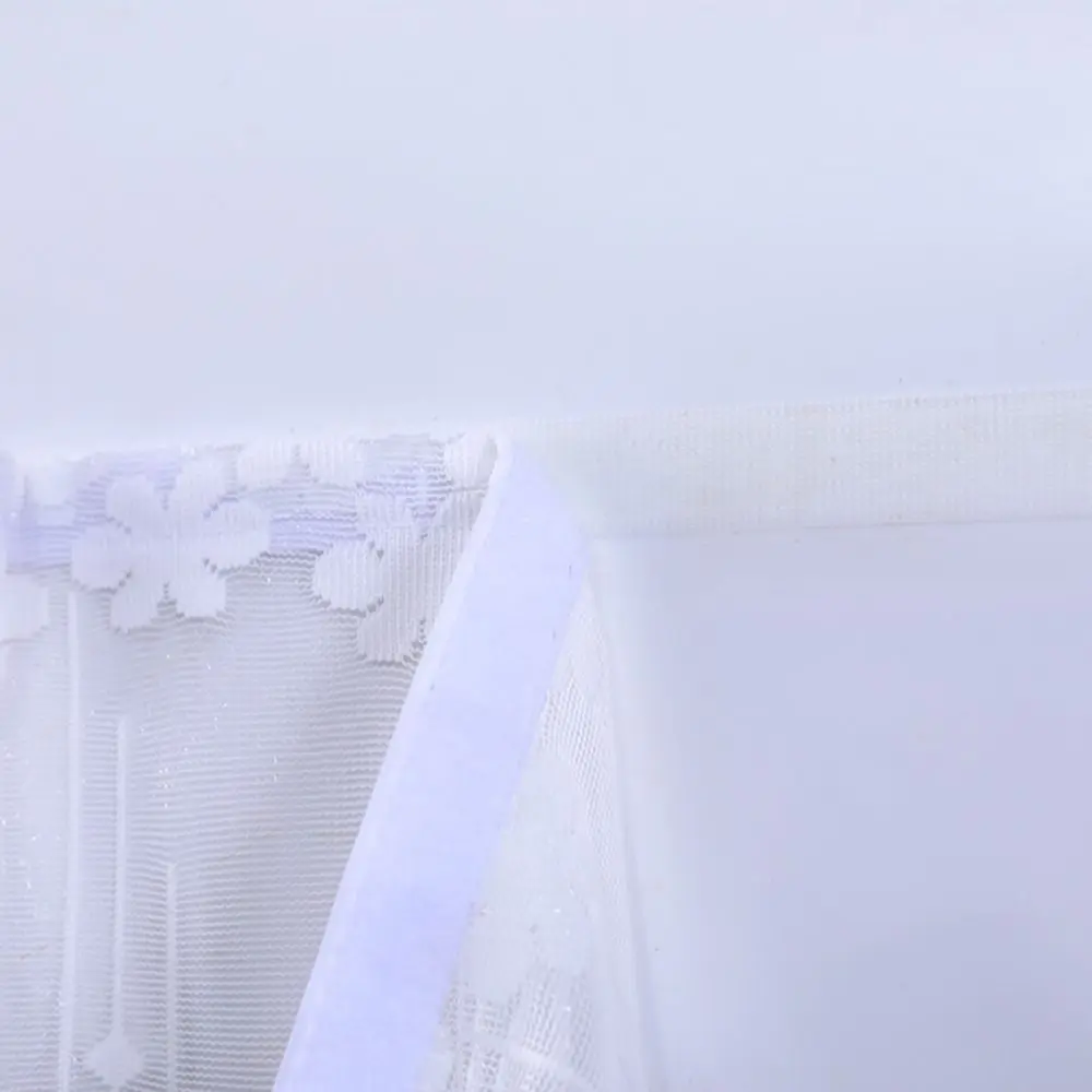 Anti-direct Blowing Air Conditioner Windproof Cover Lace Flower Embroidery Universal Size Hanging Air Conditioner Cover Washable