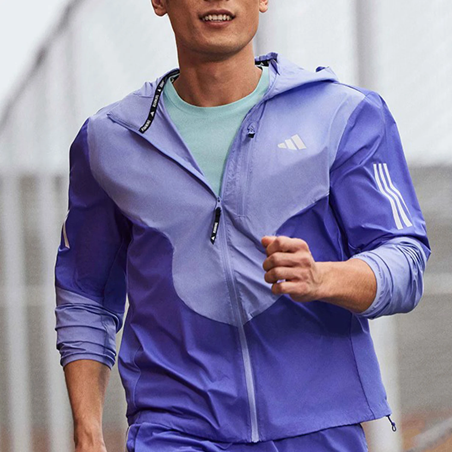 

Adidas Official Genuine 2024 New Men's Woven Sport Hooded Jacket IV7672