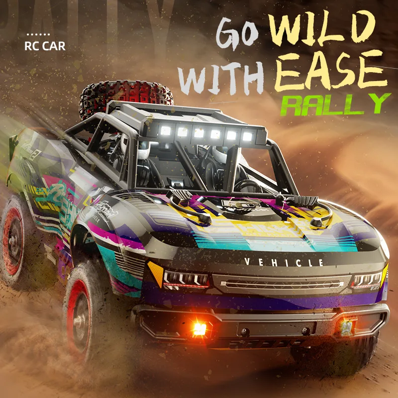 

Cool Stuff Toy Car Funny Gift-JJRC1:18 Full Scale High-speed 4WD Rc Truck,Carbon Brush Off-road Rc Cars for Adults,Toys for Boys