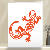 Gecko Lizard Decoration Metal Cutting Dies Mold Scrapbook Paper Craft Cut Die Knife Mould Blade Punch Bookmark Art Work Stencils