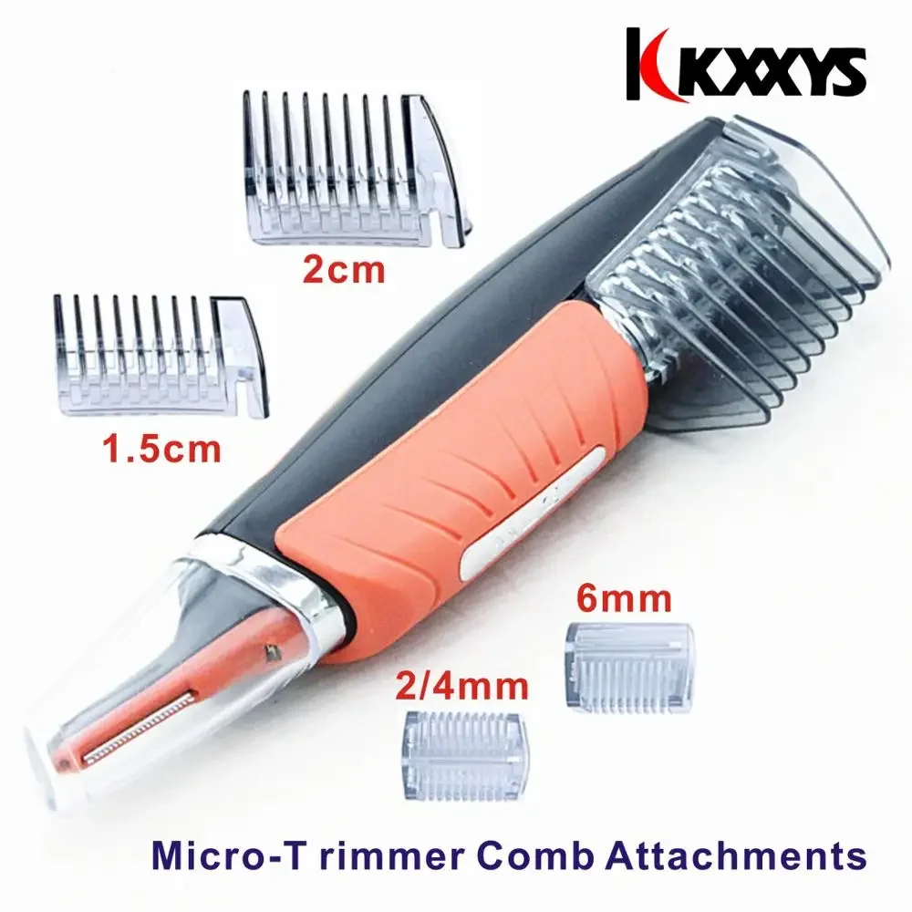 KKXXYS Precision Eyebrow Ear Nose Trimmer with LED Lights