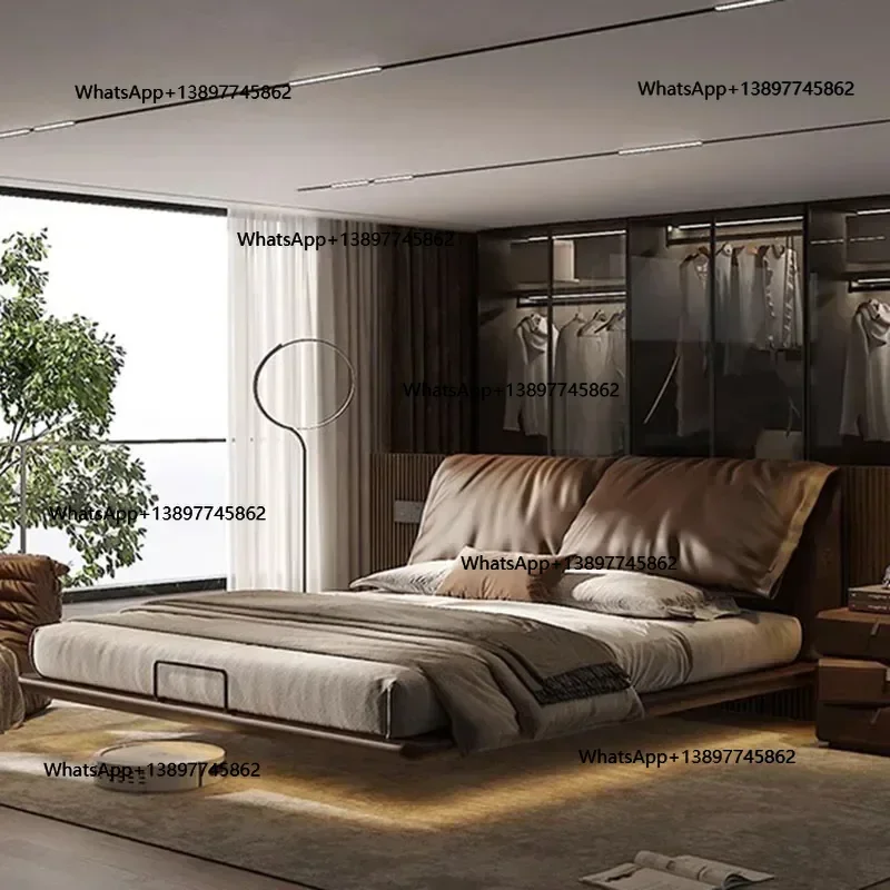 

Peiqi Nightstands Nordic Bed Double Bedroom Sleeping King Size Bed Frames Headboard L Cama Matrimonial Home Furniture Decoractio