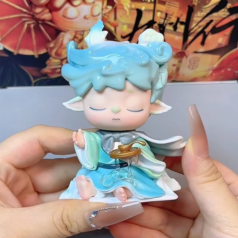 MIMI Jiuzhou Odyssey Blind Box MIMI Action Figure Mystery Box Chinese Spirit Anime Figurine Blindbox Desk Decor Surprise Toys view 6