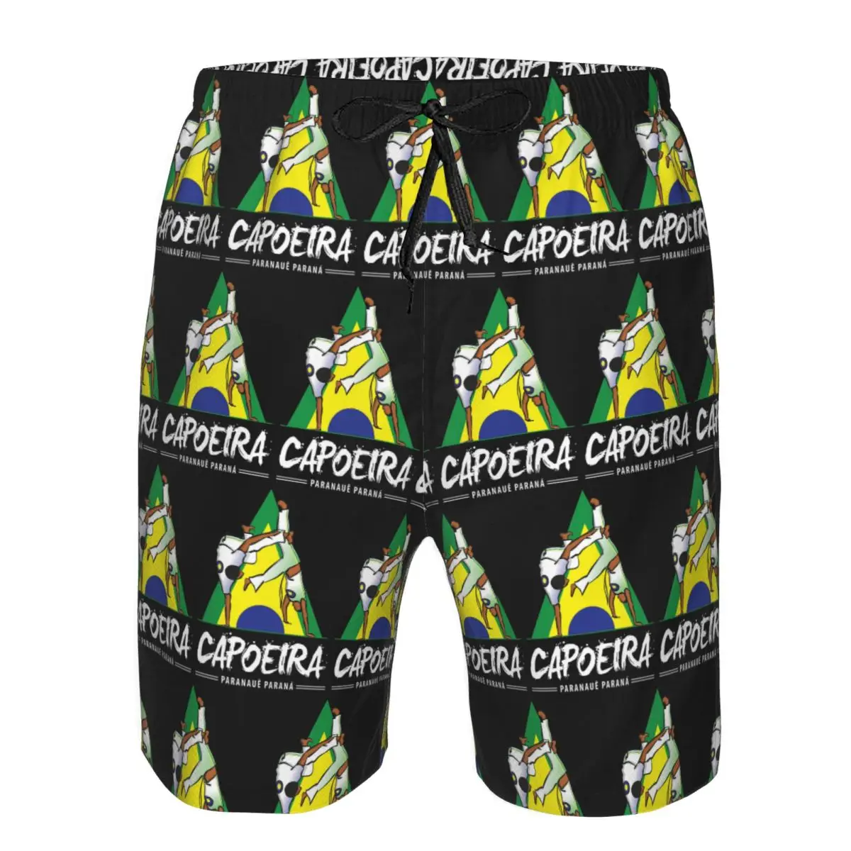 

Capoeira Paranaue Trunks Beach Board Shorts Casual Quick Dry Swim Summer Men Pants