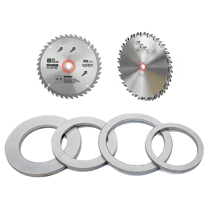 Juego de anillos adaptadores de hoja de sierra, amoladora angular de buje, junta de conversión de apertura interna (12/paquete)