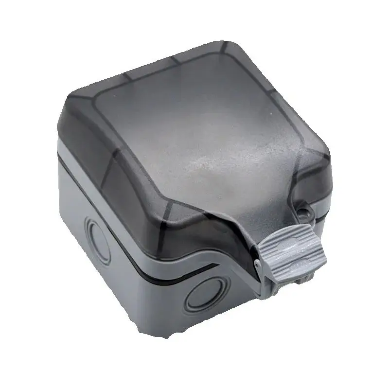 1PCS New Outdoor Waterproof USB Socket Wall Plug UK,EU German ,American,Standard Style 250V 16A Power Supply Jack Special