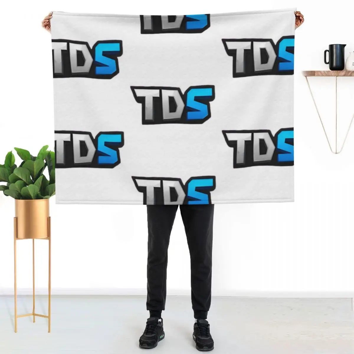 Tower Defense Simulator (TDS) Throw Blanket Cute Plaid Quilt Luxury Thicken Nap Thin Winter beds Blankets