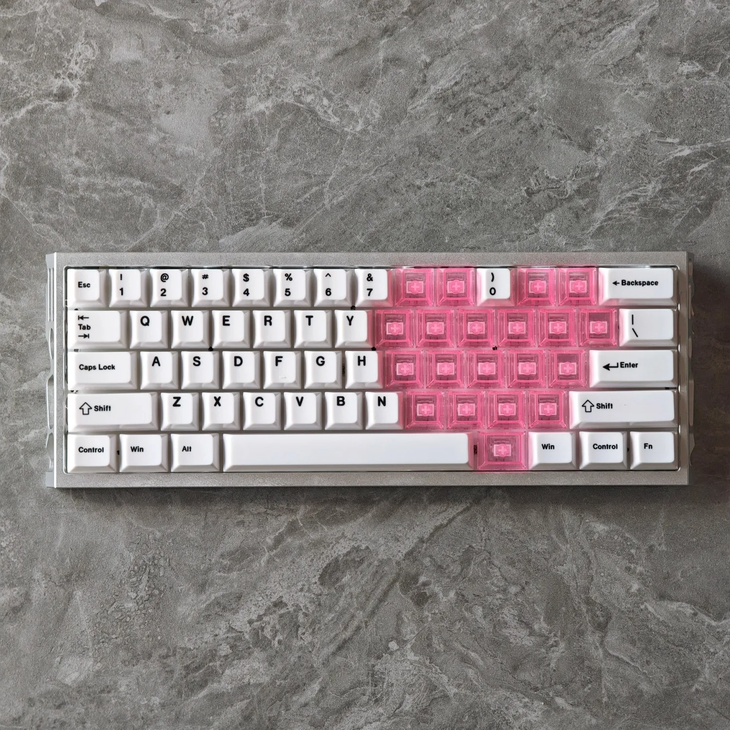 

Колпачки для клавиш MiFuny с керамической текстурой, 115 клавиш, PBT + ПК, колпачки для клавиш с вишневым профилем, игровые колпачки на заказ для механической клавиатуры, подарок