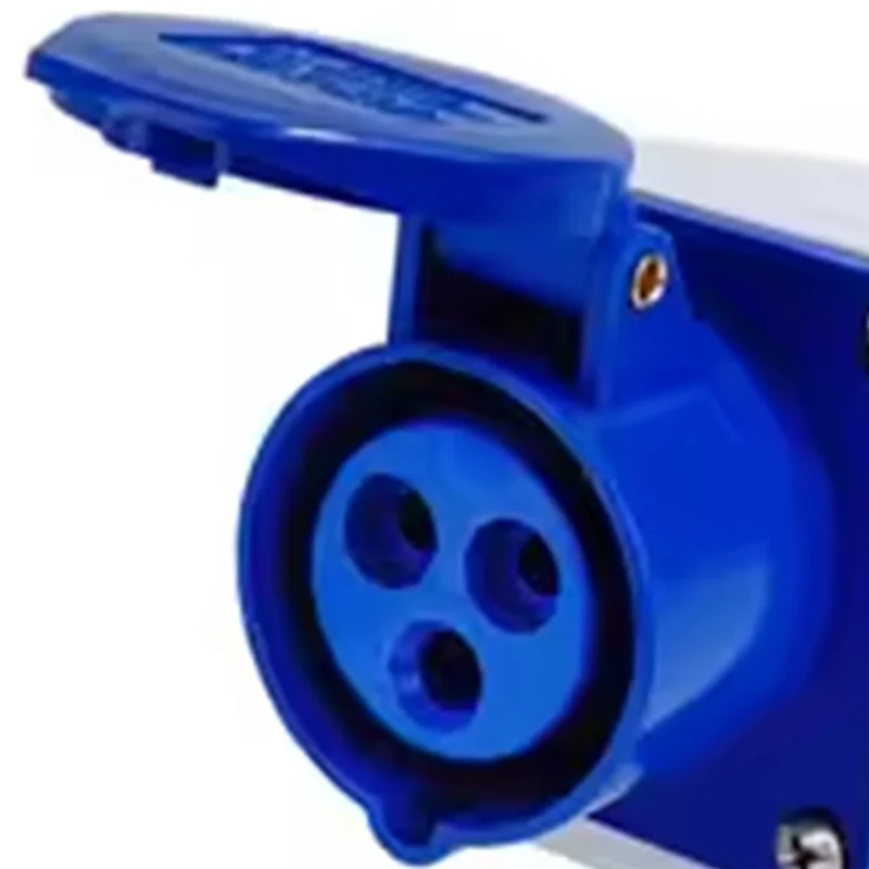 A93Z IP44 enchufe industrial y enchufe conector impermeable 3PIN 16A montaje en pared de conexión eléctrica de agua