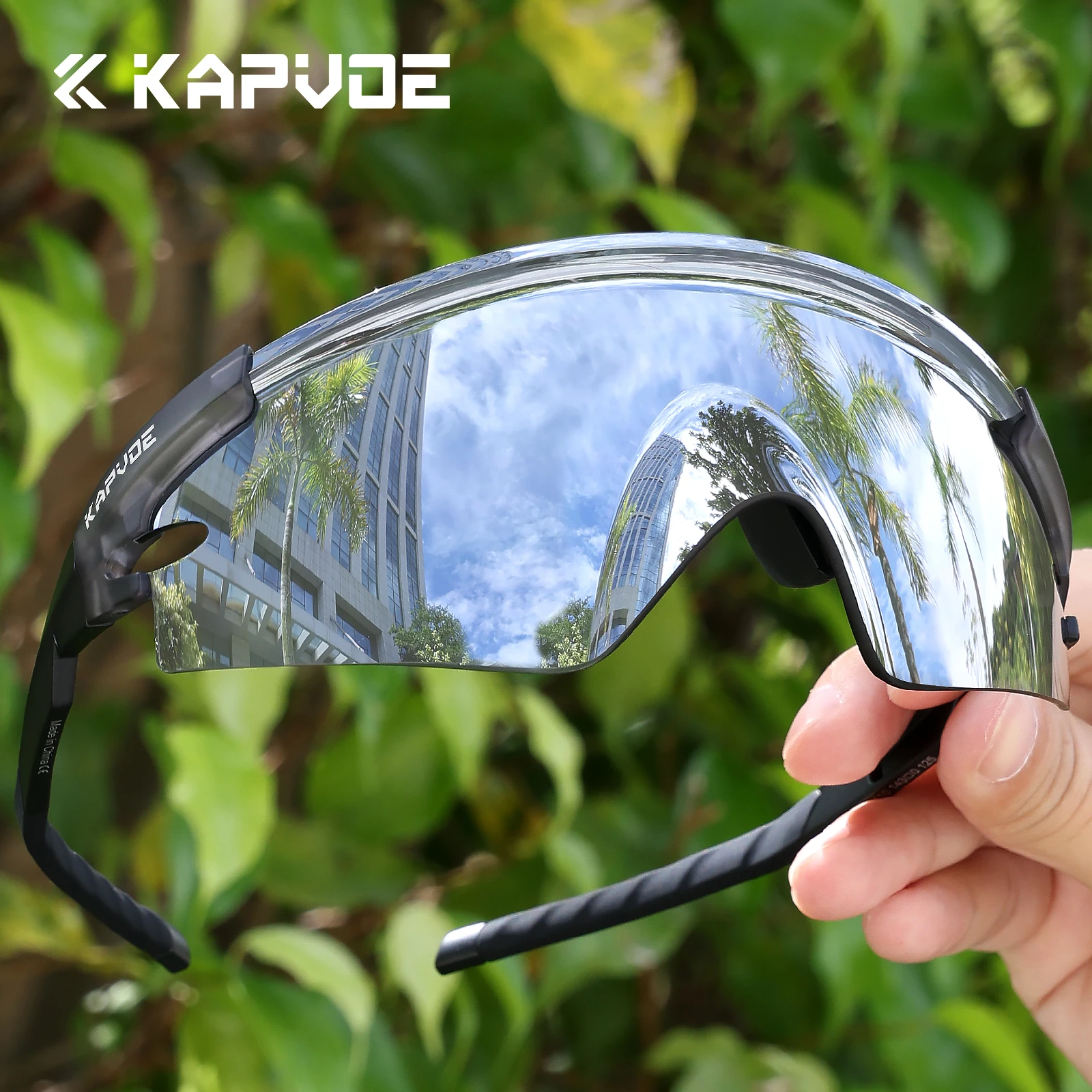 

KAPVOE фотохромные велосипедные очки уличные солнцезащитные очки для бега модные спортивные солнцезащитные очки для мужчин и женщин MTB шоссейные велосипедные очки