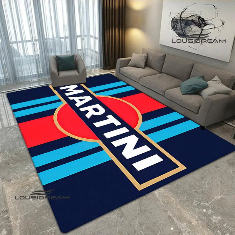 Alfombra de carreras de Martini, felpudo antideslizante para entrada, alfombra lavable para cocina, sala de estar, pasillo, baño, tapetes para puerta de baño