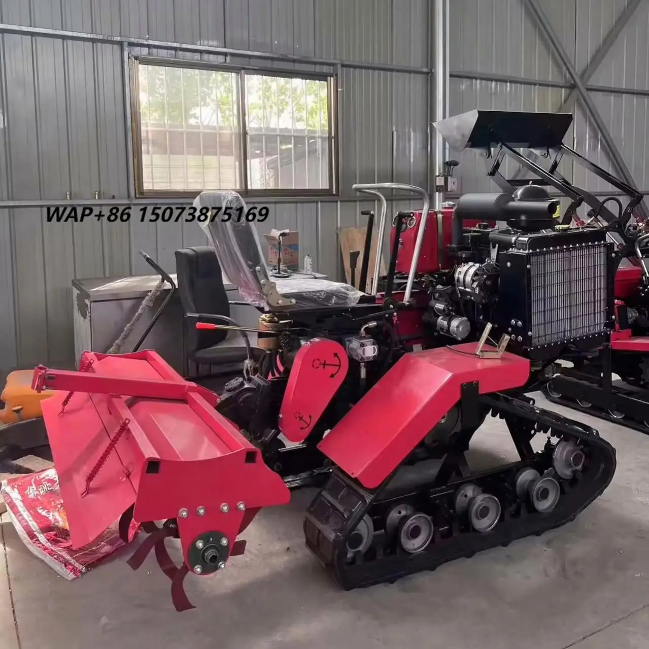 Mini Chain Catcher Agricultural  Powered and Cultivator Plow Multiple Tools Best Price