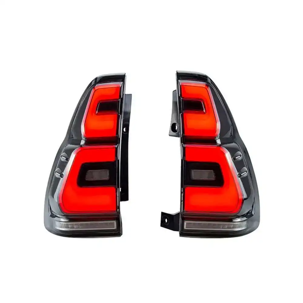 زوج سيارة LED الضوء الخلفي لتويوتا لاند كروزر برادو FJ120 GX470 2002--2009 8156060621 8156060620 #3