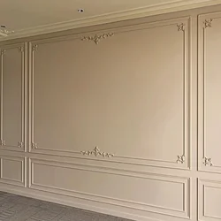 French Combination PU Corner Flower Imitation Plaster Polyurethane Decoration Material Background Wall Home Decoration Flower Ar