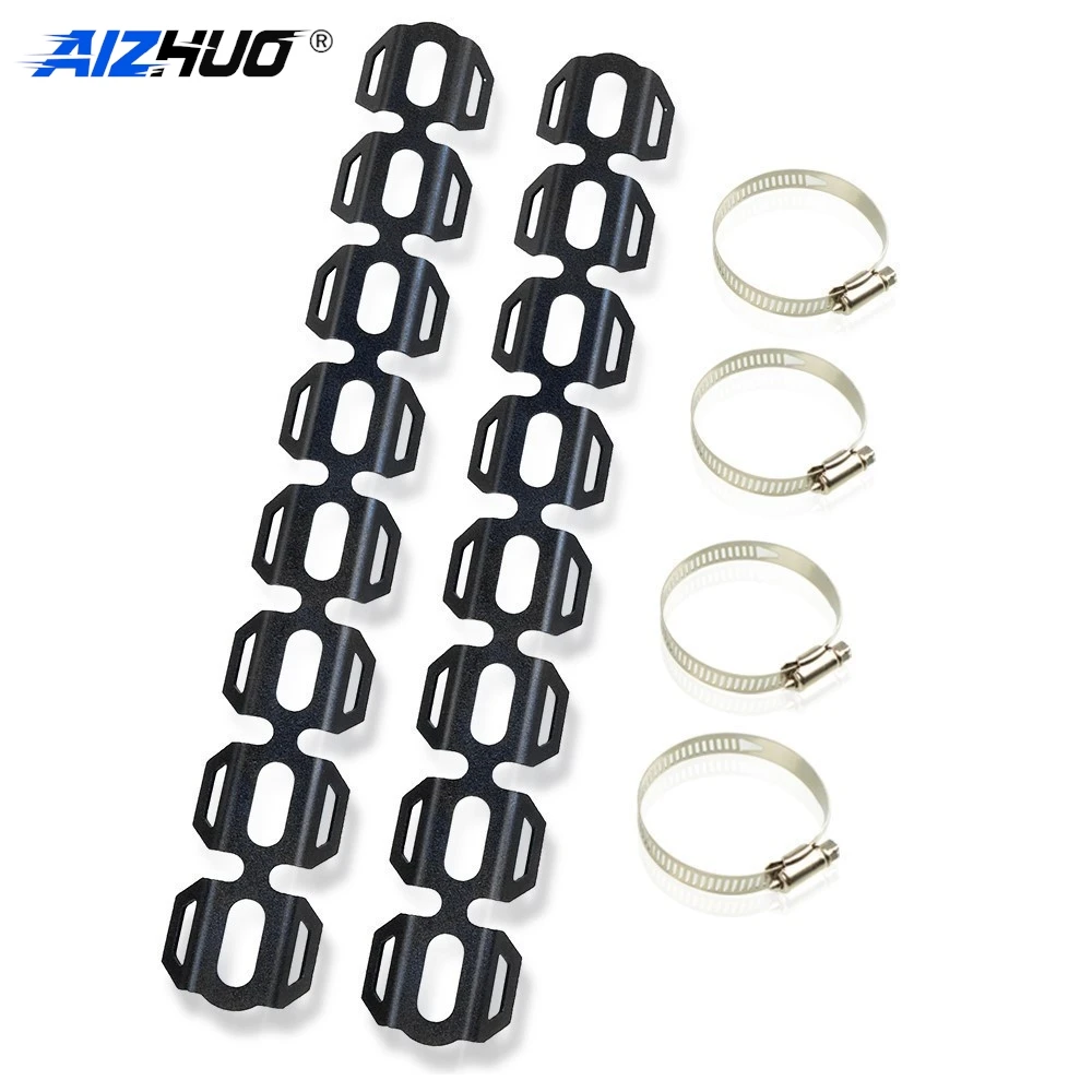 For Yamaha XT660Z Tenere XT660R XT1200Z Super Tenere Motorcycle Exhaust Wrap Muffler Pipe Leg Protector Heat Shield Guard Cover