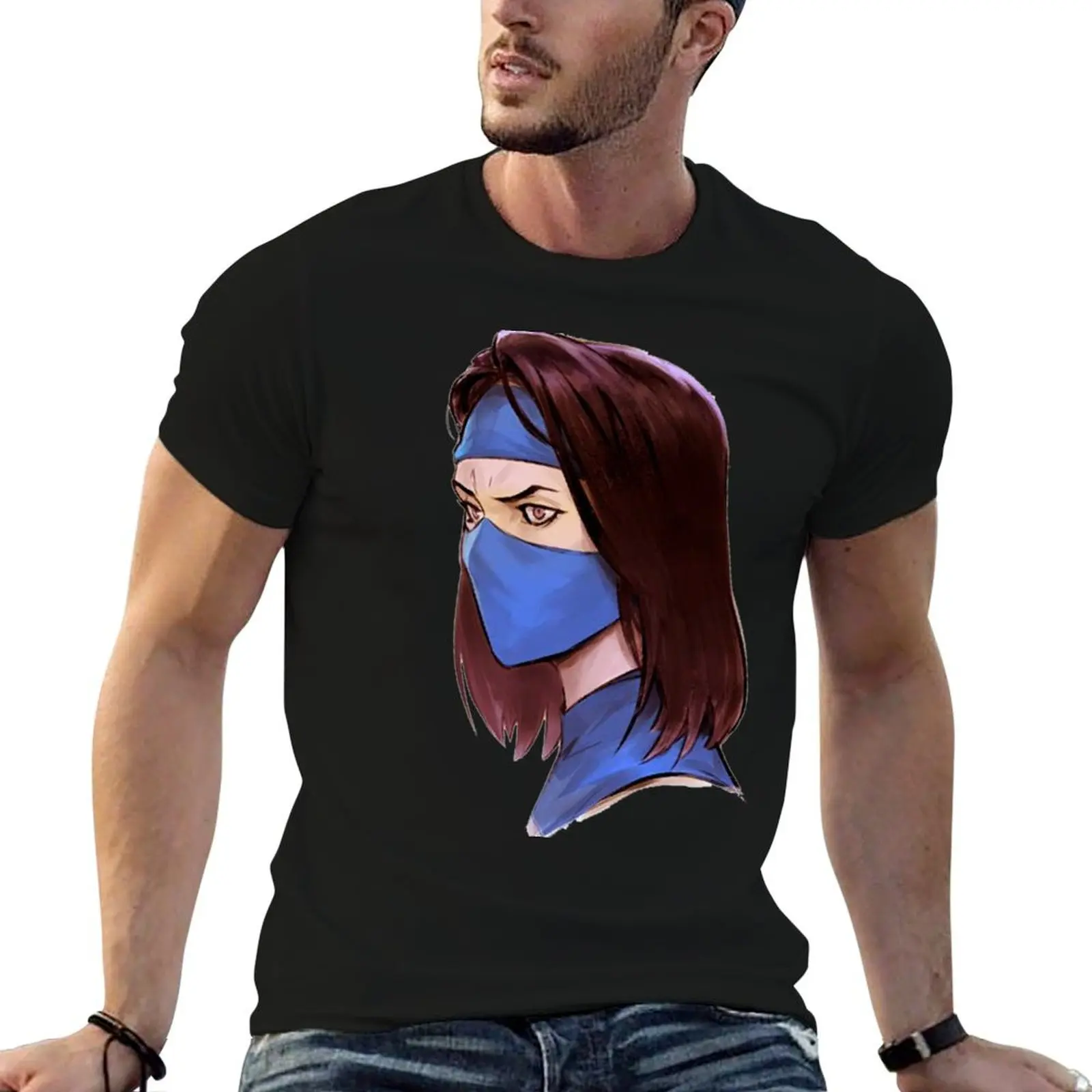 

Mortal Kombat Simple Kitana T-Shirt man t shirts for men casual graphic t shirts for man T-Shirt