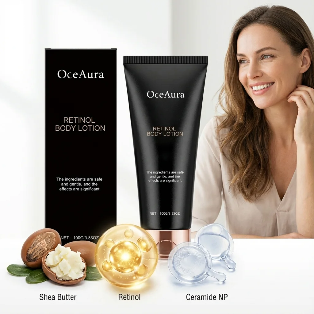 Ceramide Moisturizer - Wygładzający balsam do ciała z retinolem