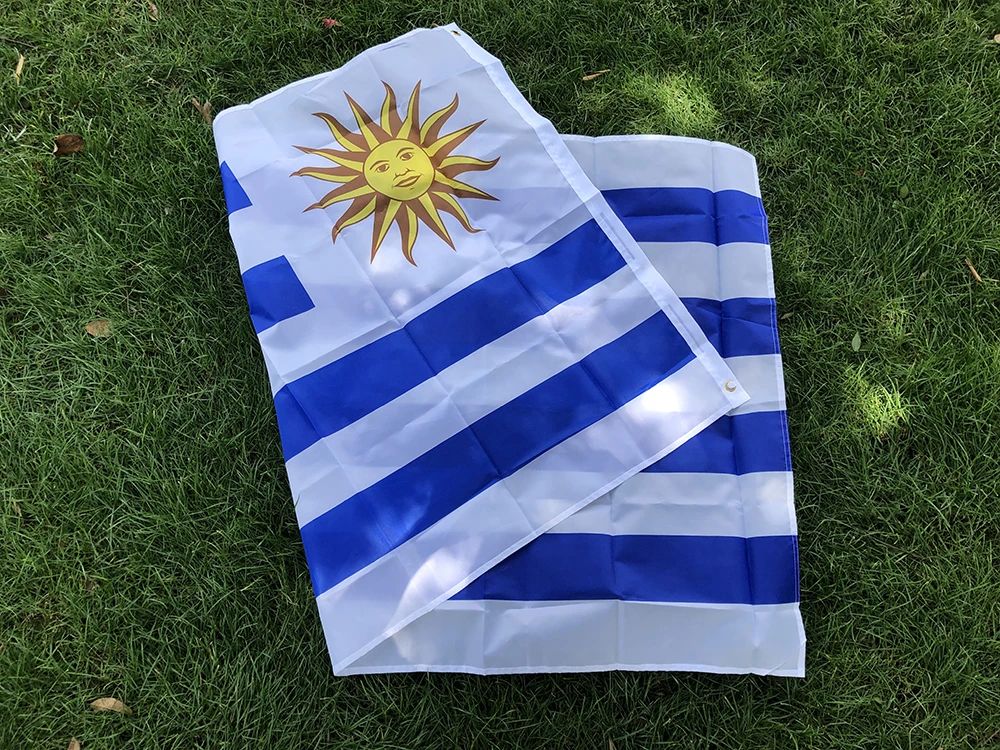 SKY FLAG Uruguay flag 90 x 150cm high quality Polyester hanging Uruguay country national flag indoor outdoor decoration banner