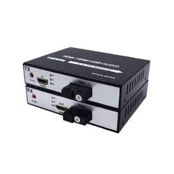 1 pair HDMI to Optic Fiber Optical Transmitter and Receiver with Audio 20Km FiberTransceiver SC 1080p Fiber Optic Extender