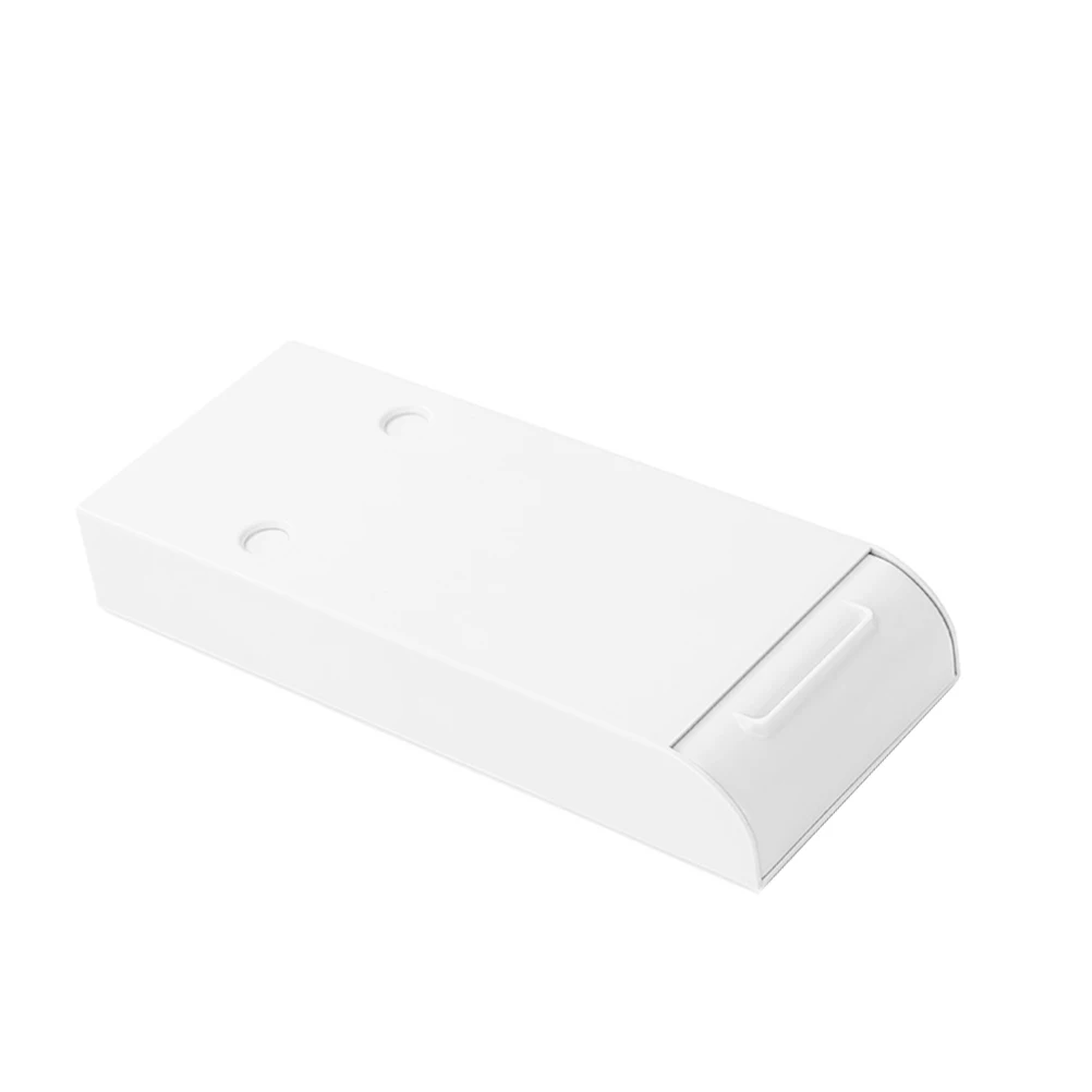 

Mini Under Desk Adhesive Pen Box Invisible Sticking Drawer Design Stationery Organizer Storage Random Color Plastic Pen Box