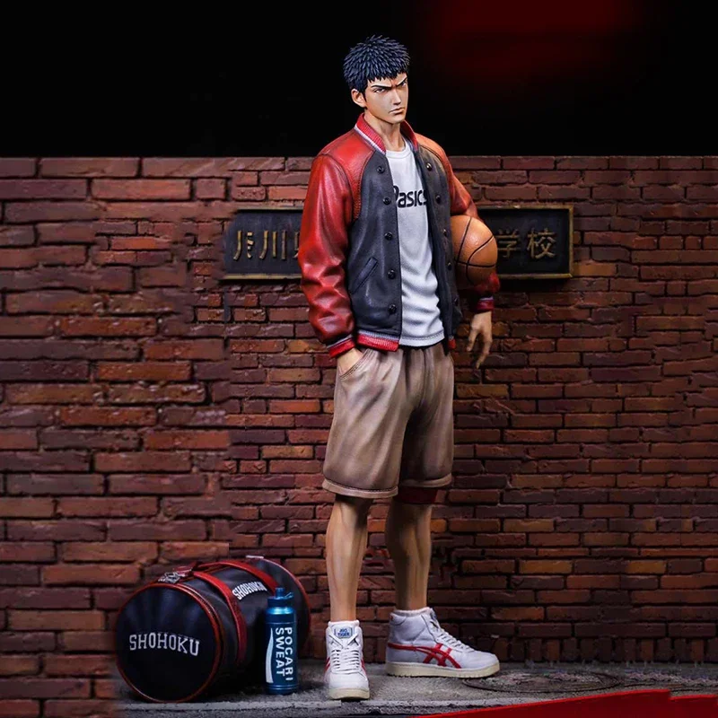 30cm Slam Dunk Figure Akira Sendoh Ryota Miyagi Hisashi Mitsui Action Figure PVC Anime Slam Dunk Model Toys Gifts