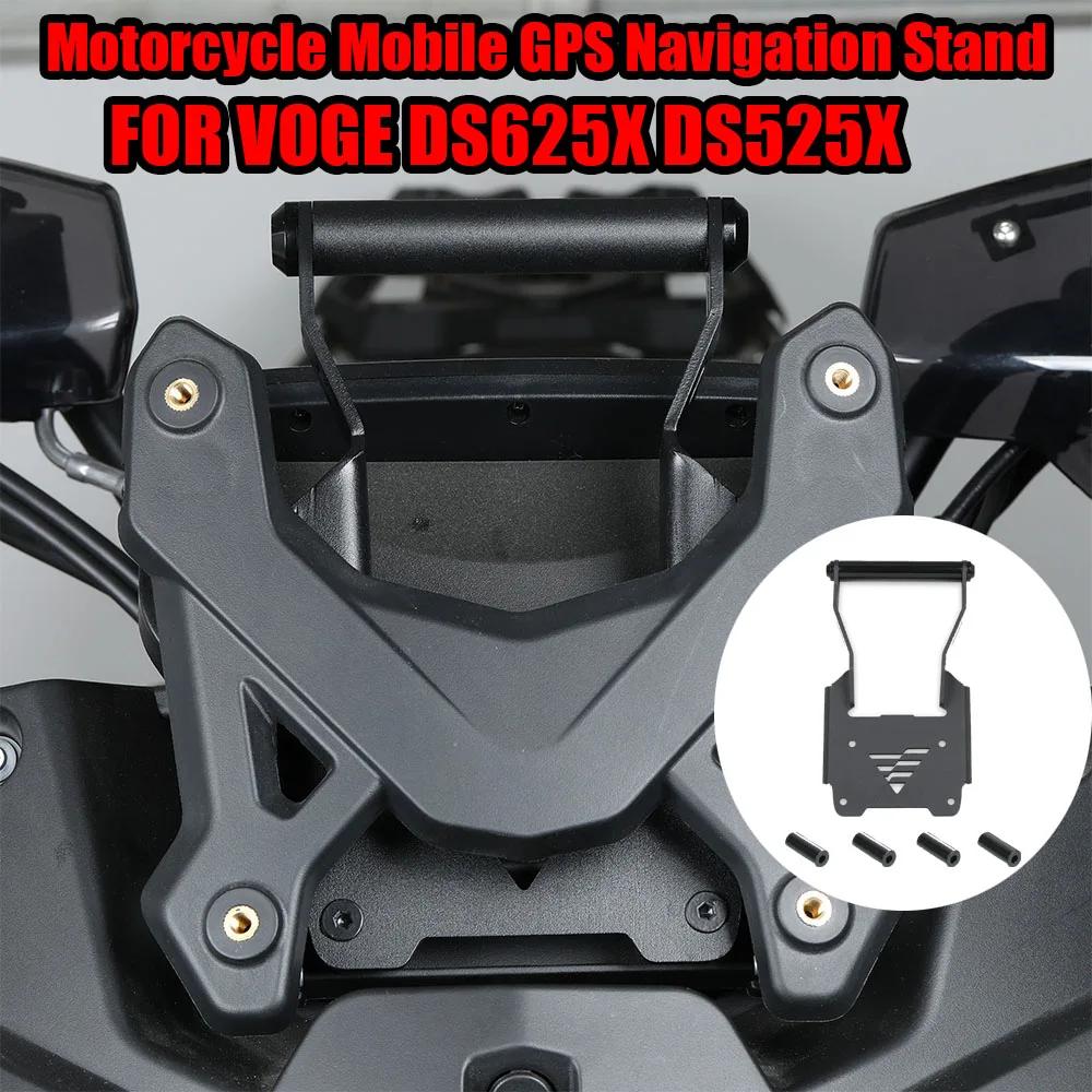 

Для VOGE DS625X DSX625 DS525X DSX525 2025 аксессуары для мотоциклов GPS-навигатор кронштейн держатель мобильного телефона подставка 22 мм