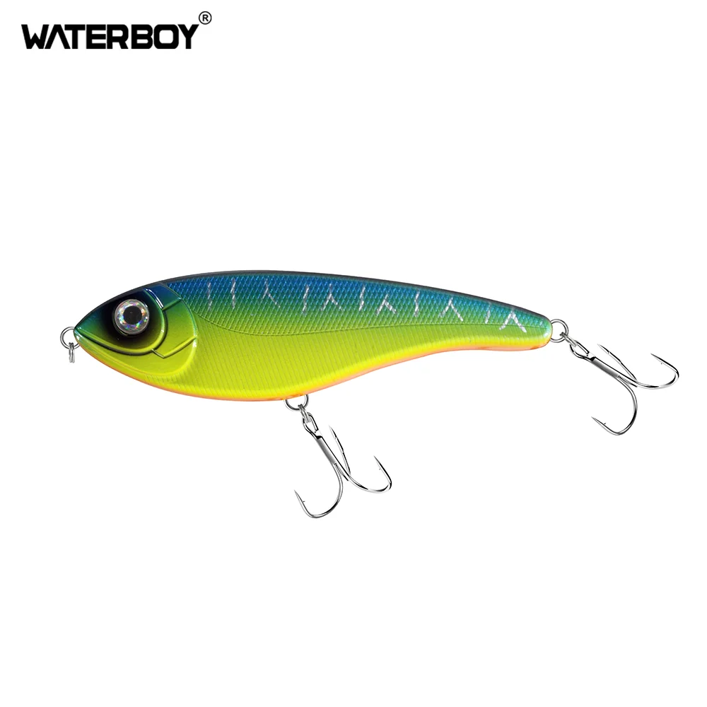 10 cm 27 g 12 cm 33 g Langsam sinkende VIB Neue Jerkbait Angelköder Stille Köder Hechtköder Künstliche Wobbler Pesca Leurre Barsch