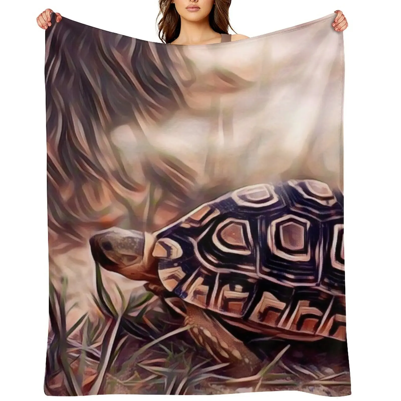

Tortoise Throw Blanket Sofas Shaggy Thermals For Travel Beach Blankets