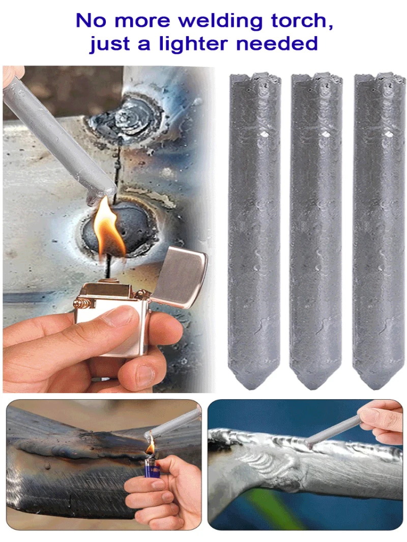 Universal Low Temperature Easy Melt Stainless Steel Welding RodLow Temp Repair Copper Iron Household Stainless Steel Welding Rod