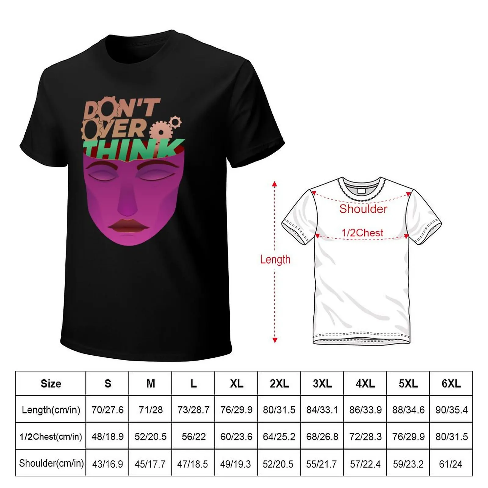 Don't overthink T-Shirt Work Casual Loose Fit T-Shirt