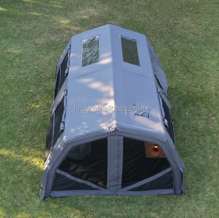 Portable Luxury Large Inflatable PVC Tube Type Four-season Tent for Outdoor Camping Party