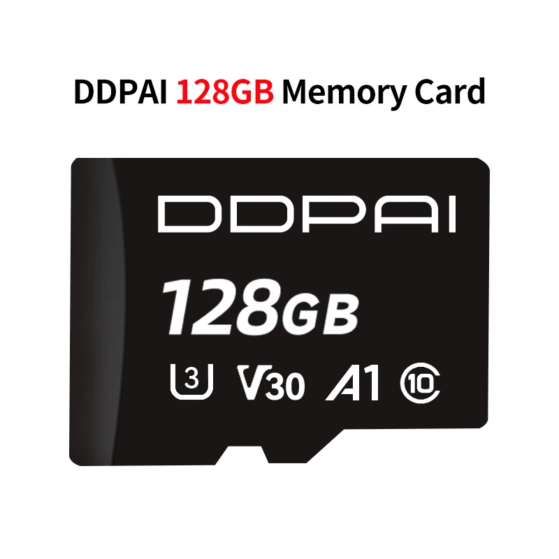 DDPAI Geheugenkaart 64 GB 128 GB 256 GB 512 GB Sd-kaart Klasse 10 voor DDPAI Dash Cam Auto Camera Auto DVR Adapters
