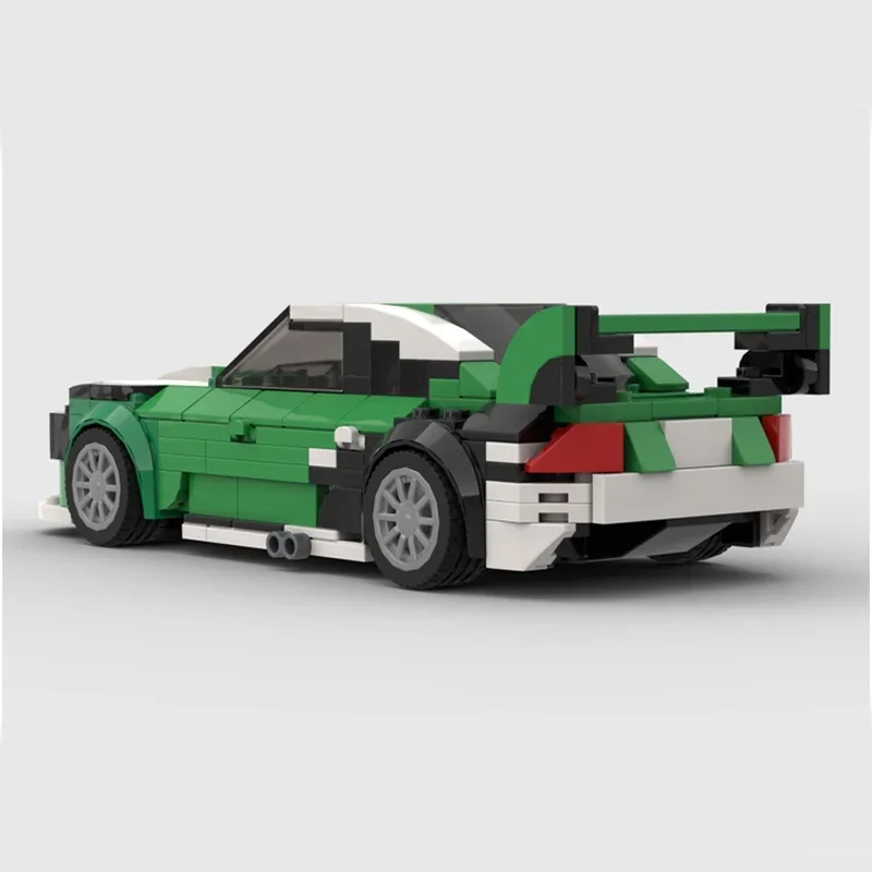 397 pièces MOC Forded Falcon FG supercar bouteille O modèle blocs de construction jouets Architecture assembler cadeaux de noël bricolage créatif enfants