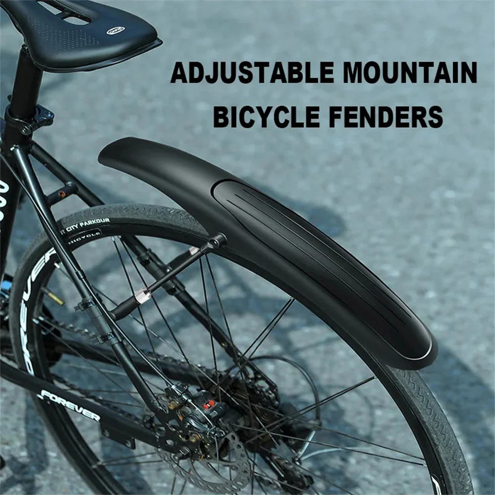 Mud Guard Bicycle Fender Quick Release Road Bicycle Mudguard Adjustable Mountain Bike Mud Guard Ultralight MTB Fender Bike Part