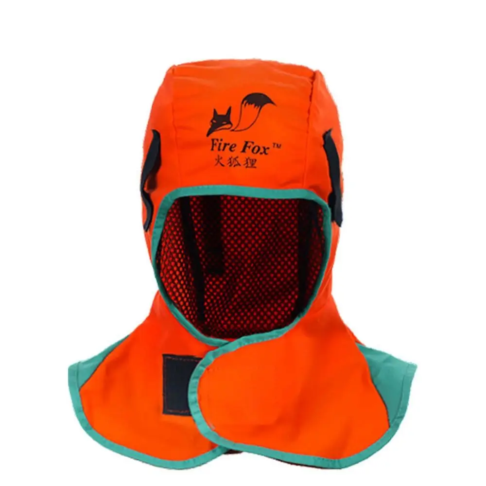 

Washable Full Protective Welding Helmet Breathable Scald Proof Welding Neck Cover Fireproof Flame-retardant Welding Hood Men