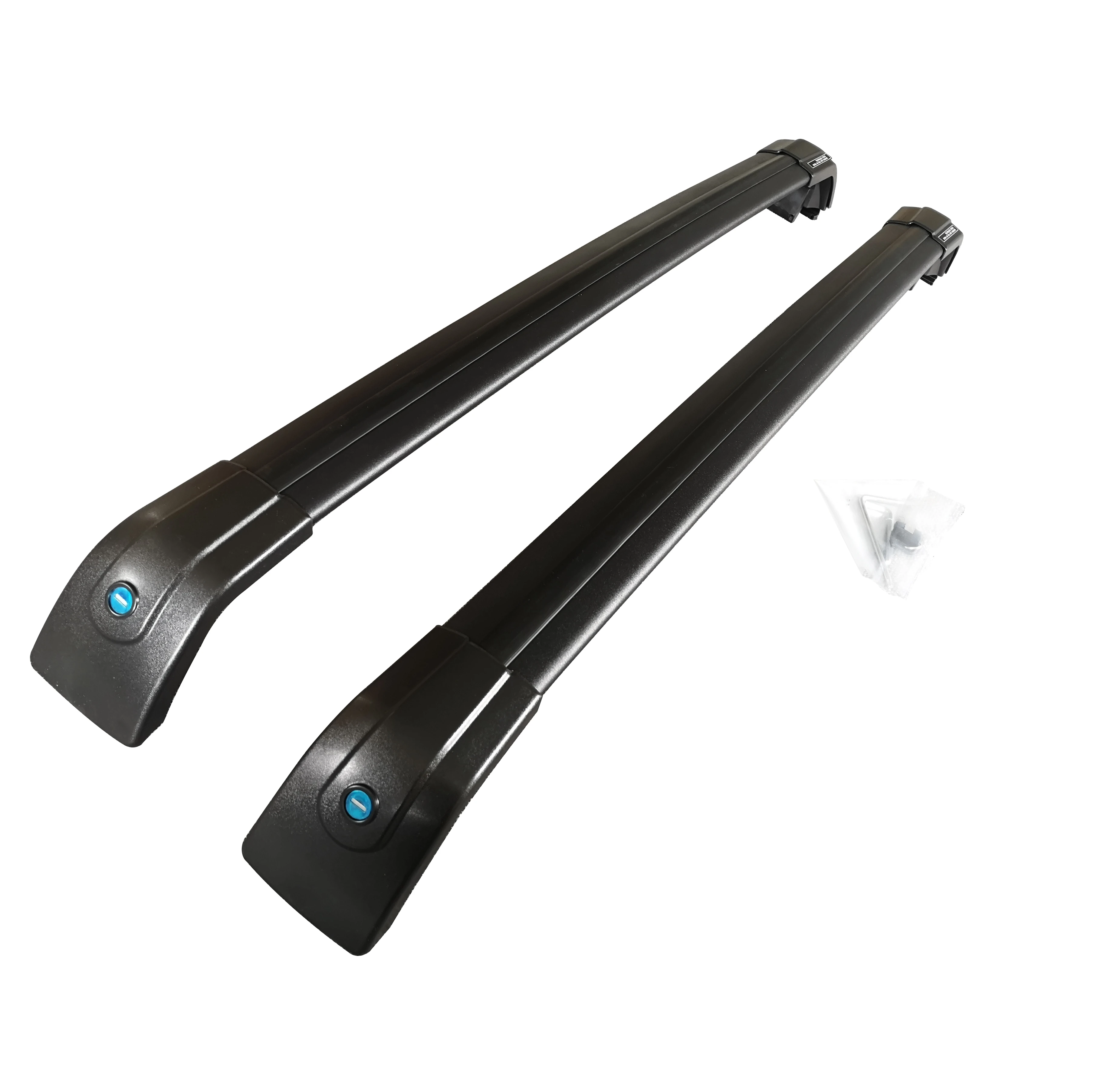 

Aluminum Alloy Universal Cross Bars Roof Rack for European Style Roof Rails 47" 51"
