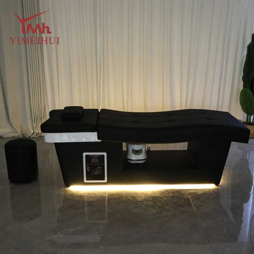 قشرة خشبية مدمجة لتدوير المياه التايلاندية، سخان مياه للتبخير للعلاج والجمال، سرير مزدوج تجاري