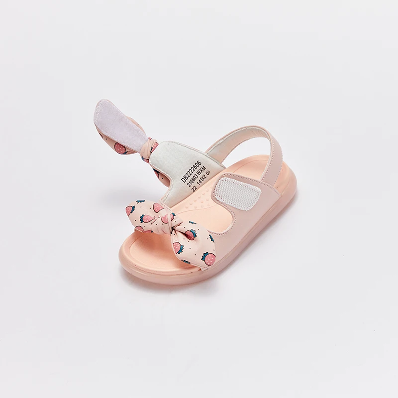 DB2222606  Dave Bella summer fashion baby girls bow appliques shoes cute children girl brand shoes