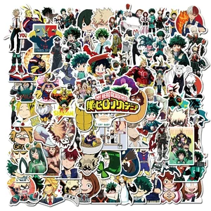 Anime Naruto und Dragon Ball Z Sticker, Demon Slayer, Hunter X, Graffiti, DIY, Gepäck, Laptop, Skate, Telefon, Aufkleber, Spielzeug, 100pcs 8 Hauptdragverkaufskap - №4