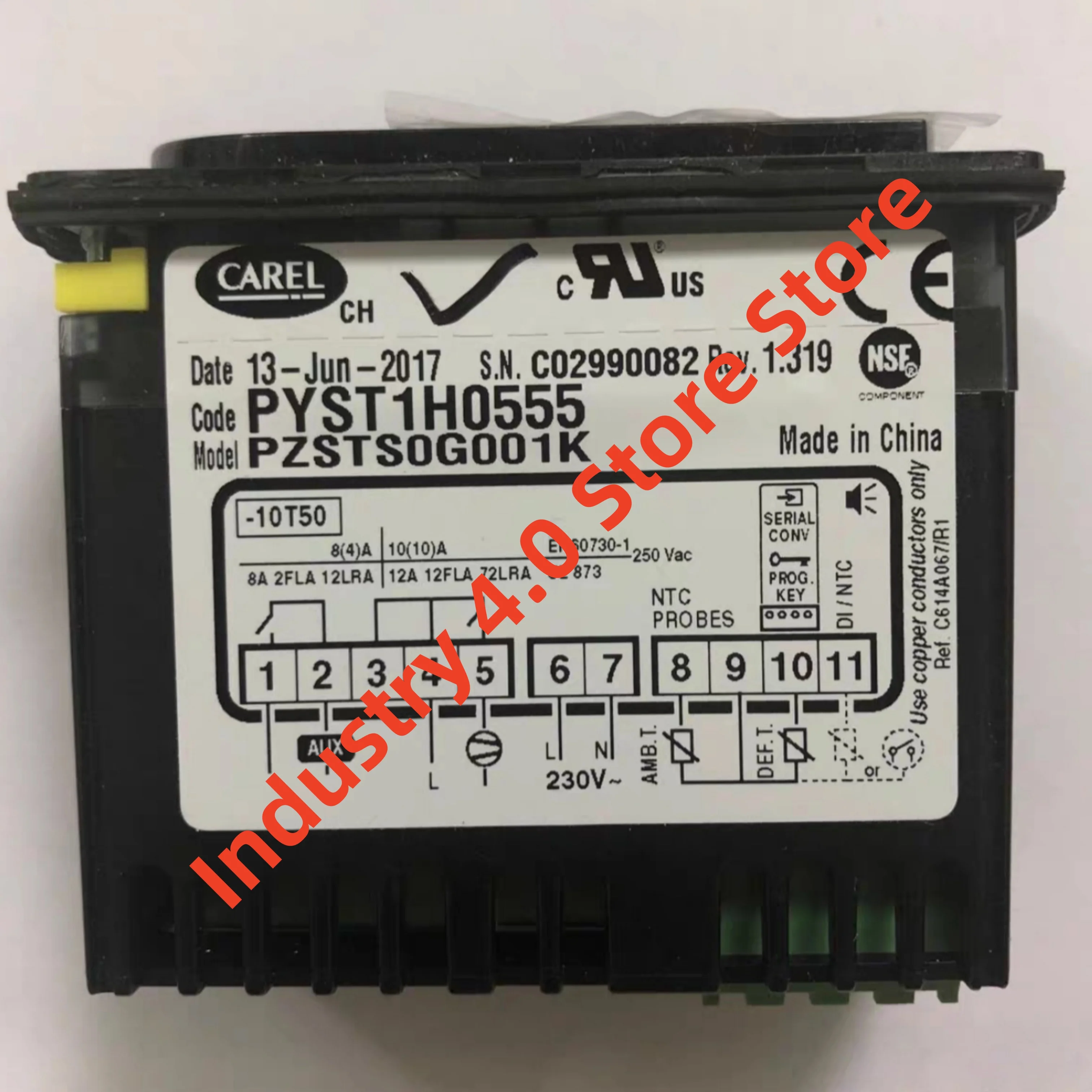 새로운 원본 PYHI1Z056V PZHIC00000K PYST1H0555 PZSTS0G001K 온도 컨트롤러